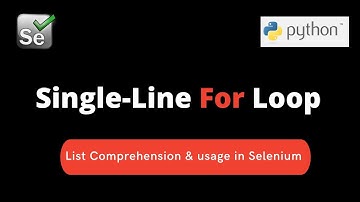 How to write For Loop in single line using Python | List Comprehension in Python | One Line For Loop