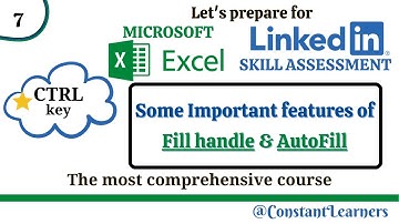7. Amazing Features of Fill Handle and AutoFill (Splendid use of CTRL) | MS Excel