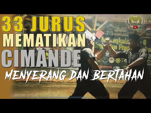 Jurus 33 Silat Cimande | Tutorial 33 Jurus Cimande Saung Pelestarian Penca Pusaka class=