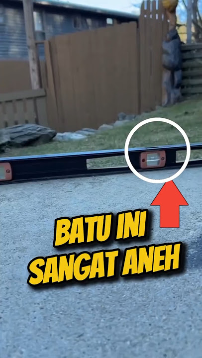 batu ini dapat menciptakan ilusi optik