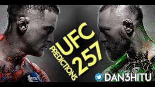 UFC 257: Poirier McGregor 2 - Predictions