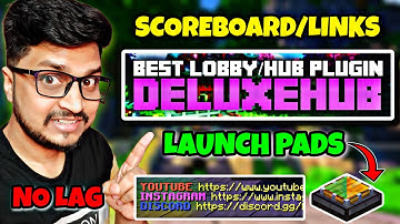 How To Setup Deluxe Hub Plugin | Best Lobby Plugin | How To Setup Lobby in Minecraft Server Tutorial
