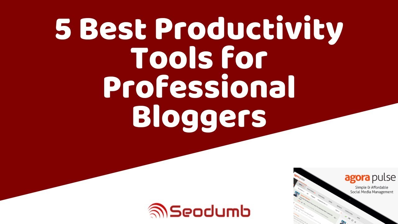 5 Best Productivity Tools for Bloggers in 2021 - WPNomadic