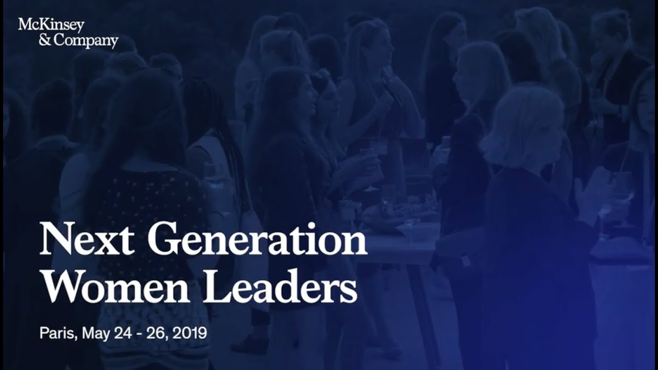 Løfte Af storm Katastrofe Next Generation Women Leaders Event Paris 2020