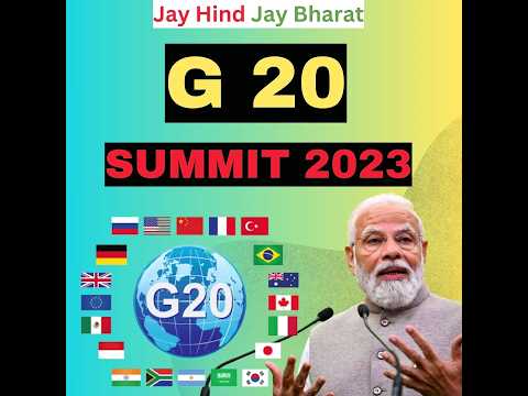 G20 Leaders' Summit 2023 #shorts #facts #g20 #youtubeshorts #india #ytshorts #modiji #g20summit #yt