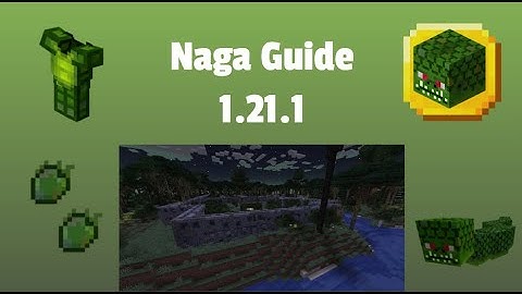 Minecraft Twilight Forest Mod - Naga Boss Guide and Loot