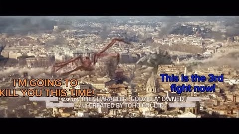 Godzilla VS Scylla with Subtitles | Godzilla X Kong: The New Empire