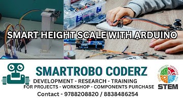 Smart Height Scale with Arduino | DIY Ultrasonic Sensor Height Measurement