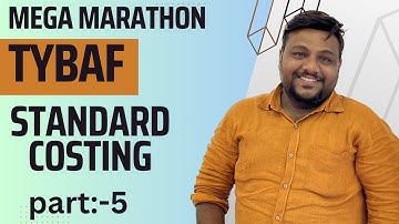 Standard Costing || material and labour variances || TYBAF || By Mahesh Solanki