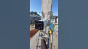 Installing Hikvision ANPR camera