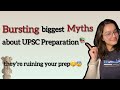 Bursting 5 biggest myths about UPSC prep😱📚| Dalvoy