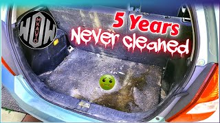 5 Years Without Cleaning | Disaster Car Detail Honda Jazz gets rescued