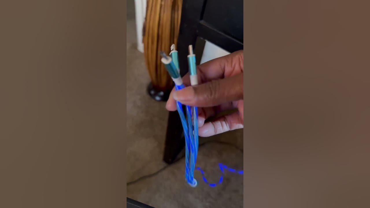 Light up Charging cord iPhone visuallyimpaired YouTube