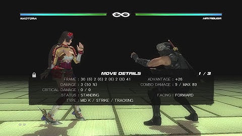 DOA5LR Tech: Naotora 236k Unholdable.