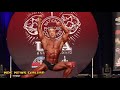 2019 ifbb fitworld championships mens classic physique 5th place ali emre posing