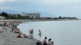 АДЛЕР ДОЖДЬ 🌧️ Рынок / Чайка / Мандарин 🍊Пляж Сочифорния 👀