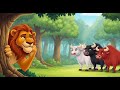 حكاية الثيران الثلاثة والأسد قيم لن تنساها Story وقيم للأجيال قصص 