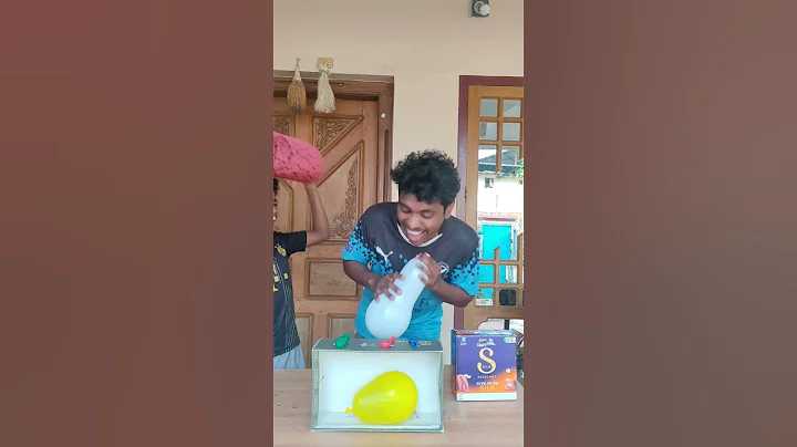 Blow That Lucky Balloon Challenge #shorts #short