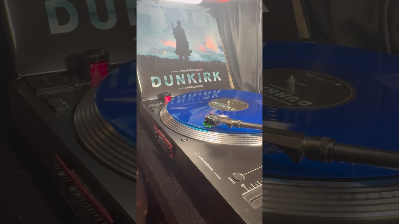 DUNKIRK ダンケルク LP レコード BLUE VINYL ブルーディスク Hans Zimmer - Dunkirk (Original Motion Picture Soundtrack