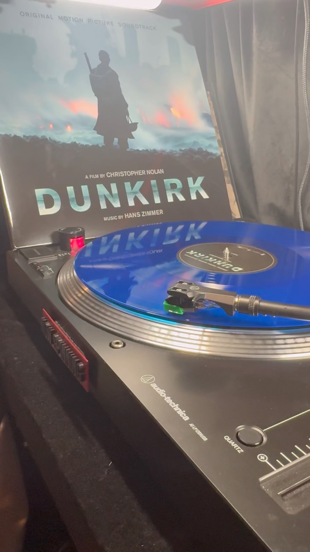 DUNKIRK ダンケルク LP レコード BLUE VINYL ブルーディスク Dunkirk Vinyl Soundtrack. Limited edition on blue vinyl. 1 of 4000