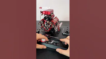 V8 Miniature Engine Model 