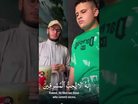 وكلو واشربو ولا تسرفوا انه لا يحب المسرفين