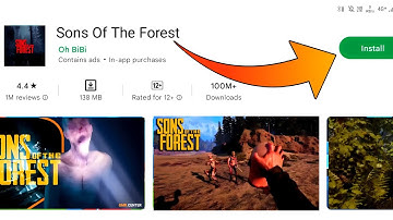 🔥 Playing Sons Of The Forest On Android & Gameplay 2023 | How To Install Sons Of The Forest