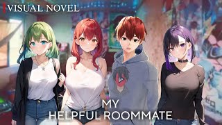 Visual Novel Otome My Helpful Roommate - Android Games Full Story Gameplay Walkthrough