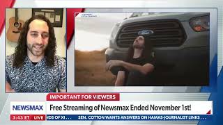 Justin Gambino Shares His Story On NEWSMAX TV American Agenda