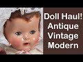 Doll Haul! Antique, Vintage & Modern Dolls - Barbie, Jem, Ruth Gibbs and more