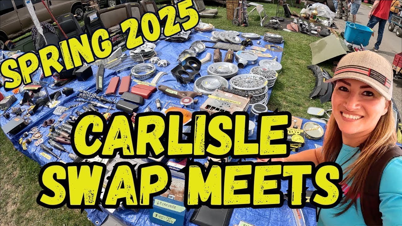 "BIGGEST" SWAP MEETS USED CAR PARTS AUTO FLEA MARKET SPRING CARLISLE