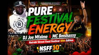 DJ Joe Mfalme x MC Bmshaxxy Shut Down Nairobi Street Food Festival 2026 🔥