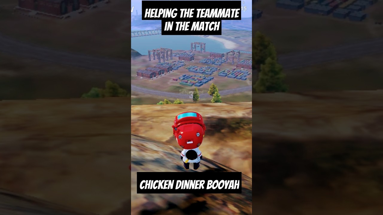 Helping the teammate in the game 