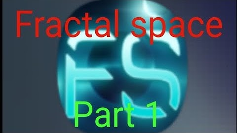 Fractal space PART 1 Wait for PART 2 #fire #fractalspace #op