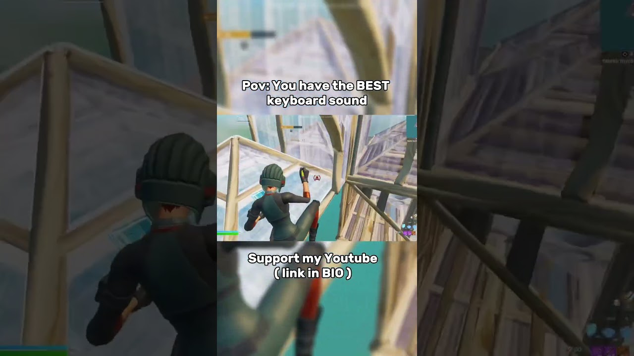 I have the BEST keyboard sound 😈