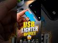 USB Lighter Gadget 😱 Best Flameless USB Rechargeable Mini Lighter #usblighter #gadget #shorts