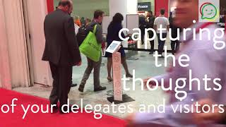 Capturing feedback from delegates in-the-moment
