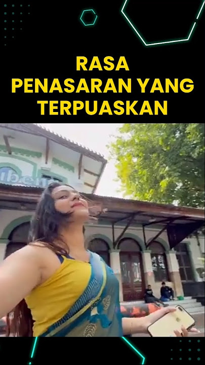 Wanita India Terpesona Naik Kereta Indonesia #shorts #reaction #bule #india
