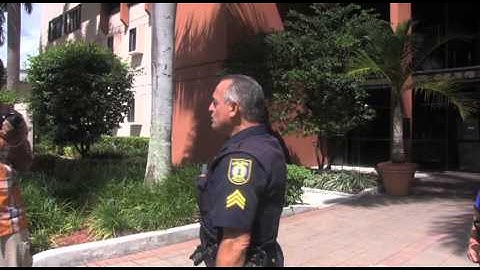 Detained for making public records request in Hialeah