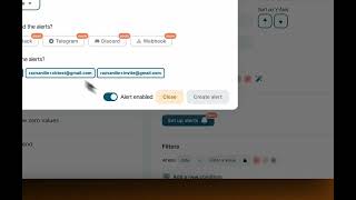 New! Set up email alerts for your charts with Chartbrew 📧