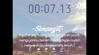 'SEMANGAT' Video story wa 30 detik musik dj...!!!