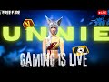 🔴[Live] FREE FIRE GIRL LIVE (UNNIE GAMING) !! #Freefirelive #freefire #ff