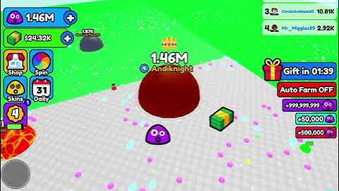 Roblox - Eat Blobs Simulator (1,000,000+ Size)