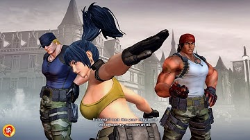{ The King of Fighters XIV } Ralf/Clark/Leona VS K
