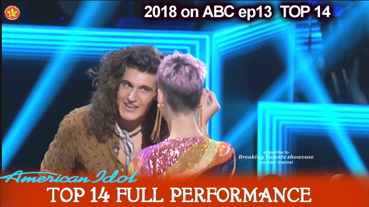 Cade Foehner Sings Black Magic Woman KATY GETS LOCK OF HIS HAIR 