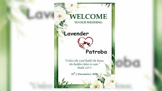 Download Lagu Lavender Weds Patroba MP3