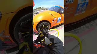 IMSA Michelin Pilot Challenge Pit Stop 2 - Laguna Seca #automobile #imsa #pov #racing #pitcrew #race