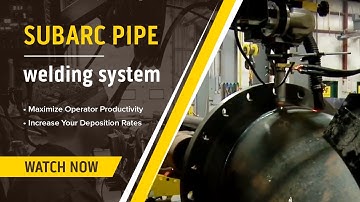 Demo: CaB Manipulator for Maximized Submerged Arc Pipe Welding