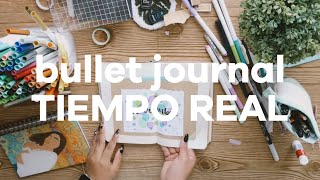 bullet journal TIEMPO REAL  30 minutos haciendo journaling