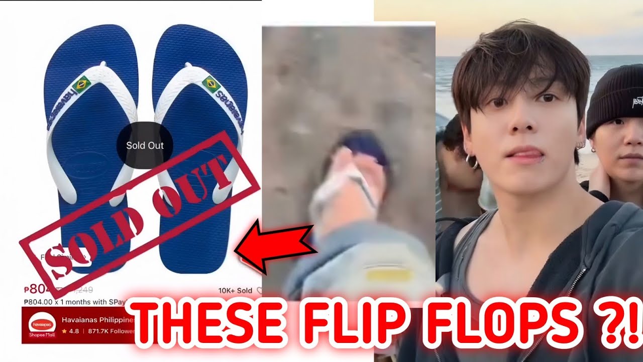 Мгновенно! Сандалии Чонгука РАСПРОДАНЫ?! Фанаты в шоке!